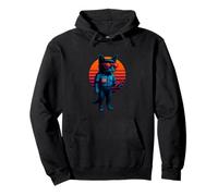 Retro Cat Customers Products Skills Retail Sales Associate Pullover Hoodie