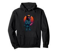 Retro Cat Emergency Medical And Safety Services Manager Pullover Hoodie