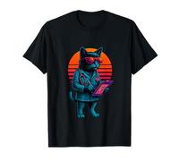 Retro Cat Emergency Medical And Safety Services Manager T-Shirt
