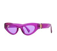 Retro Cat Eye Sunglasses For Women Shades UV400 Men Sun Glasses (Purple Purple,One Size)