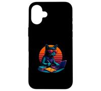 Retro Cat Models Solutions Operations Research Analyst Case for iPhone 16 Plus