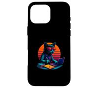 Retro Cat Models Solutions Operations Research Analyst Case for iPhone 16 Pro Max