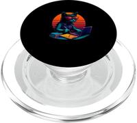 Retro Cat Models Solutions Operations Research Analyst PopSockets PopGrip for MagSafe