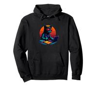 Retro Cat Models Solutions Operations Research Analyst Pullover Hoodie