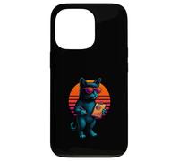 Retro Cat With Insights Strategy Skills Marketing Analyst Case for iPhone 13 Pro