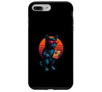Retro Cat With Insights Strategy Skills Marketing Analyst Case for iPhone 7 Plus/8 Plus