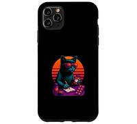 Retro Cat With Medicine Prescriptions Skills Pharmacist Case for iPhone 11 Pro Max