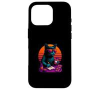 Retro Cat With Medicine Prescriptions Skills Pharmacist Case for iPhone 16 Pro