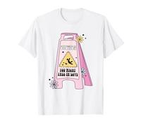 Retro Caution Sign You Might Fall in Love Funny Romantic T-Shirt
