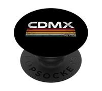 Retro CDMX Mexico Mexico City Pride Capitalino PopSockets Adhesive PopGrip