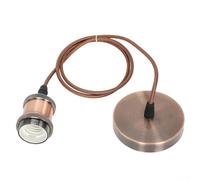 Retro Ceiling Lamp Fitting Offering a Unique Touch to Enhance the Beauty of Your Living Spaces (Red Copper)