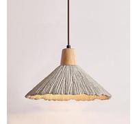 Retro Cement Chandelier Japanese Bed and Breakfast Single Head Pendant Light Suitable Compatible with Dining Room, LED Chandelier