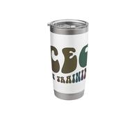 Retro CEO in Training I'm The Boss Future Black Millionaire Stainless Steel Insulated Tumbler