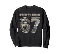 Retro Certified Number 67 Meme Six Seven Sweatshirt