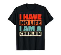 Retro Chaplain Spiritual Counseling Clergy Vintage Chaplain T-Shirt