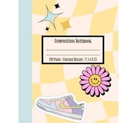 Retro Checkered Pastel College Ruled Composition Notebook - Preppy Y2K Style for Teens & Preteens - Cute and Trendy for Studying, Journaling, & Staying Organized