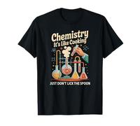 Retro Chemistry It's Like Cooking Physics Crew I Teach T-Shirt