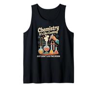Retro Chemistry It's Like Cooking Physics Crew I Teach Tank Top