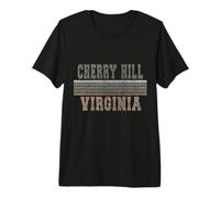 Retro Cherry Hill Virginia Premium T-Shirt