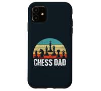 Retro Chess Dad Checkmate Vintage Chess Players Father's Day Case for iPhone 11