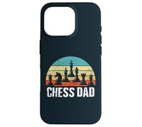 Retro Chess Dad Checkmate Vintage Chess Players Father's Day Case for iPhone 16 Pro
