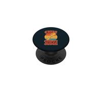 Retro Chili Cookoff Judge Tasting Chili PopSockets Adhesive PopGrip