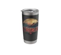 Retro China Landscape Vintage Souvenir Stainless Steel Insulated Tumbler