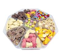 Retro Chocolate Mix 1.4kg Platter Gift Pic n Mix Chocolate Candy Gift Jazzies, Pink and White Mice, Mini Eggs, Fish and Chips