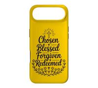Retro Chosen Blessed Forgiven Redeemed Christian Women Faith Case for iPhone Air