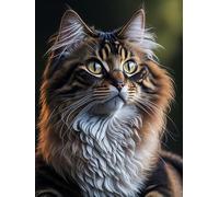 Retro Chow Chow Dog Artistic Jigsaw Puzzle - Best Brain Exercises for Adults Puzzles - Vibrant Colors, Cultural Art, Premium Quality._1000pcs