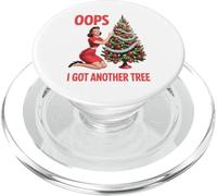 Retro Christmas Oops I Got Another Tree PopSockets PopGrip for MagSafe