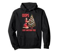 Retro Christmas Oops I Got Another Tree Pullover Hoodie