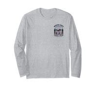 Retro Christmas Winter Vibes Ski Vacation Chalet Crew Long Sleeve T-Shirt