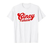 Retro Cincinnati Chica Proud Latina Cincy Girls T-Shirt