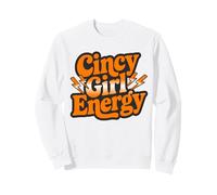 Retro Cincinnati Girl Energy Proud CIN Girls Sweatshirt