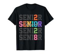 Retro Class of 2028 Senior 2028 Graduate Last Day of School T-Shirt
