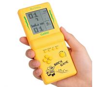 Retro Classic Block Game, Fast Press Handheld Puzzle Game Educational Handheld Porable Console Brick Games ElectronicLarge Screen Retro Brick Games for Friends Adult Presents（B）