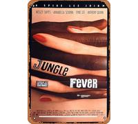 Retro Classic JUNGLE FEVER Original Daybill Movie poster Wesley Snipes Annabella Sciorra Samuel L. Jackson Tin Sign Metal Movie Poster Plate Painted Modern Wall Decoration Vintage Film TV Metal Tin