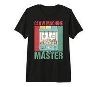 Retro Claw Machine Master Crane Game Premium T-Shirt