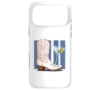 Retro Coastal Cowgirl Boot Martini Olive Cocktail Women Case for iPhone 17 Pro Max