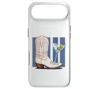 Retro Coastal Cowgirl Boot Martini Olive Cocktail Women Case for iPhone Air
