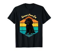 Retro Cockapoo Cute Black Puppy Dog Lover Gift T-Shirt