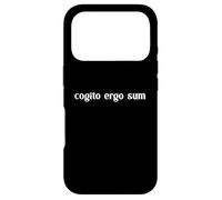 Retro Cogito Ergo Sum Metaphysics Humanism Ethics Men Women Case for iPhone 17 Pro