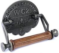 Retro Collections Traditional Cast Iron Covent Garden WC2 Vintage Design Victorian Wall Mounted Toilet loo roll Holder