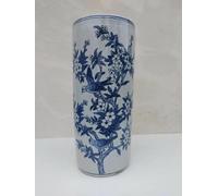 Retro Collections Victorian Bird Design Classic Umbrella/Walking Stick Holder Ceramic 18" Round
