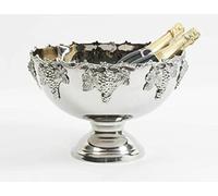 Retro Collections Victorian Style Silver Plated Punch Bowl Ice Bucket Champagne/Wine Cooler Grape