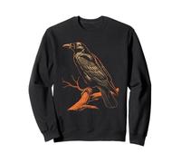 Retro Colorful Birds in a Row Sweatshirt