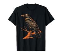 Retro Colorful Birds in a Row T-Shirt