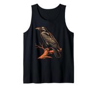 Retro Colorful Birds in a Row Tank Top