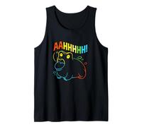 Retro Colorful Desert Rain Frog Aahhhhhh Frog Lover Tank Top